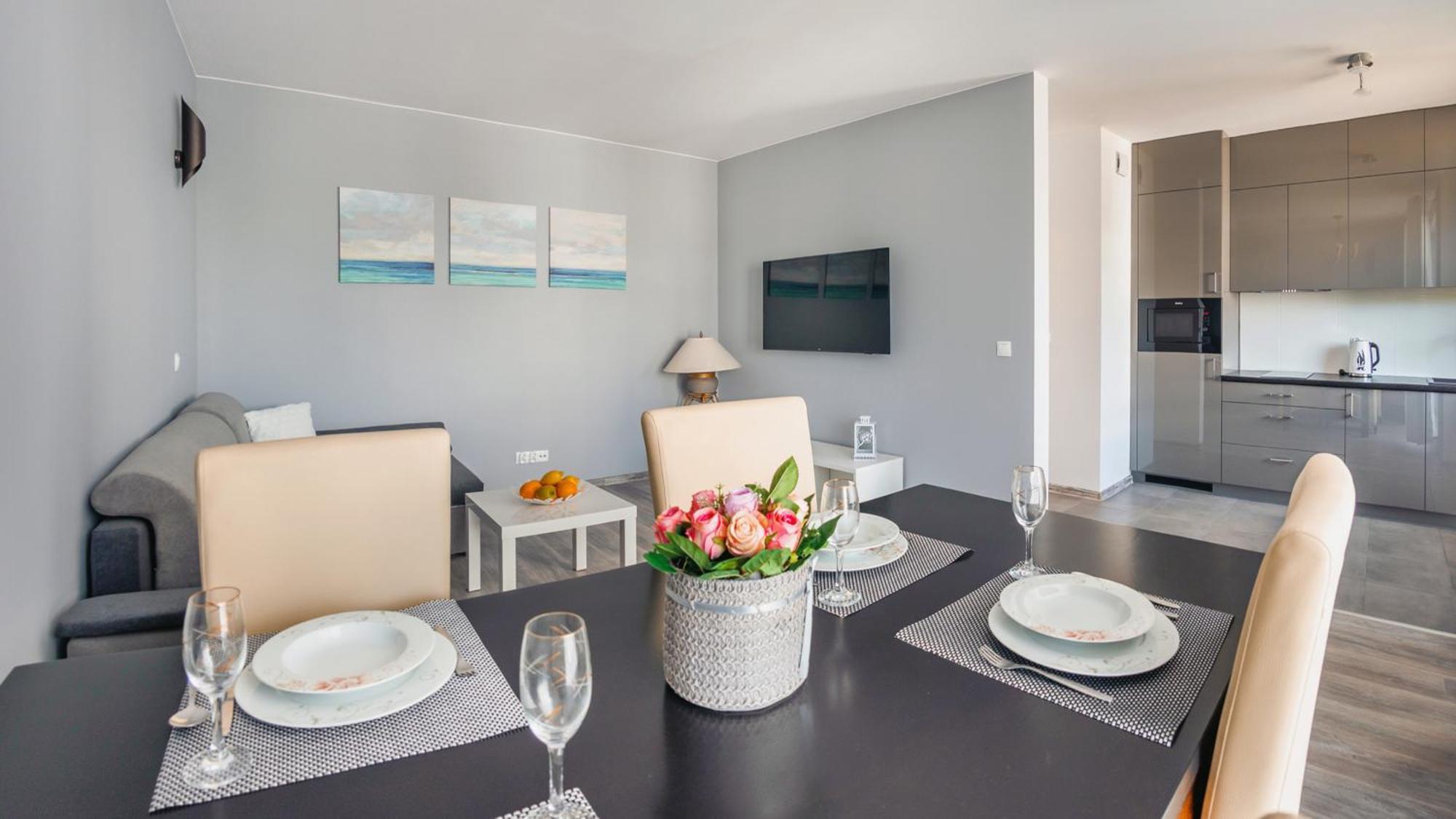 Apartamenty Sun & Snow Wyspa Solna Kolobrzeg Dış mekan fotoğraf